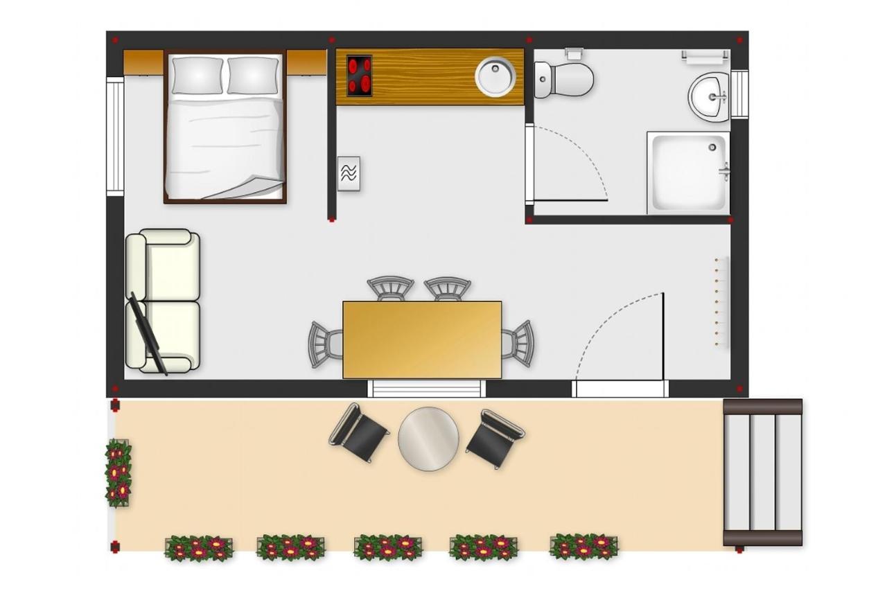 Liptovský Mikuláš Apartmany Tamir מראה חיצוני תמונה